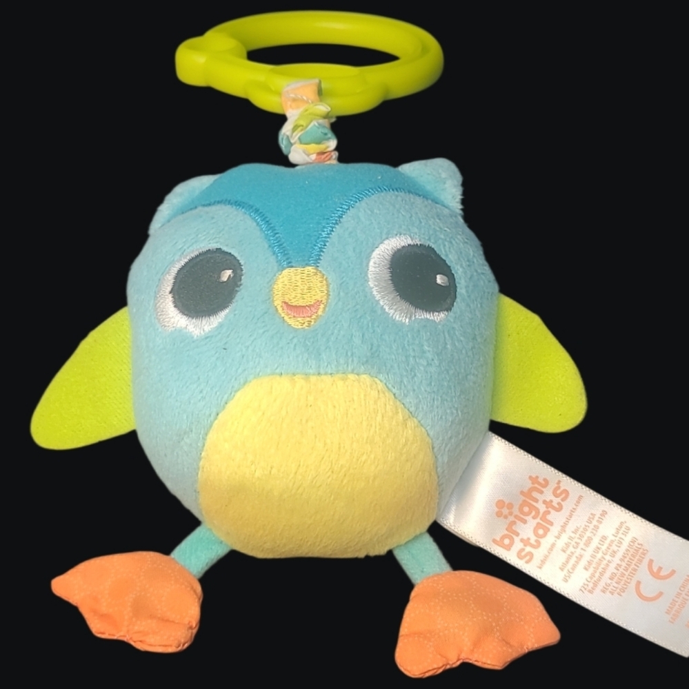 Bright Stars Take-N-Play Owl Baby Toy